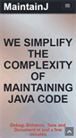 Mobile Screenshot of maintainj.com